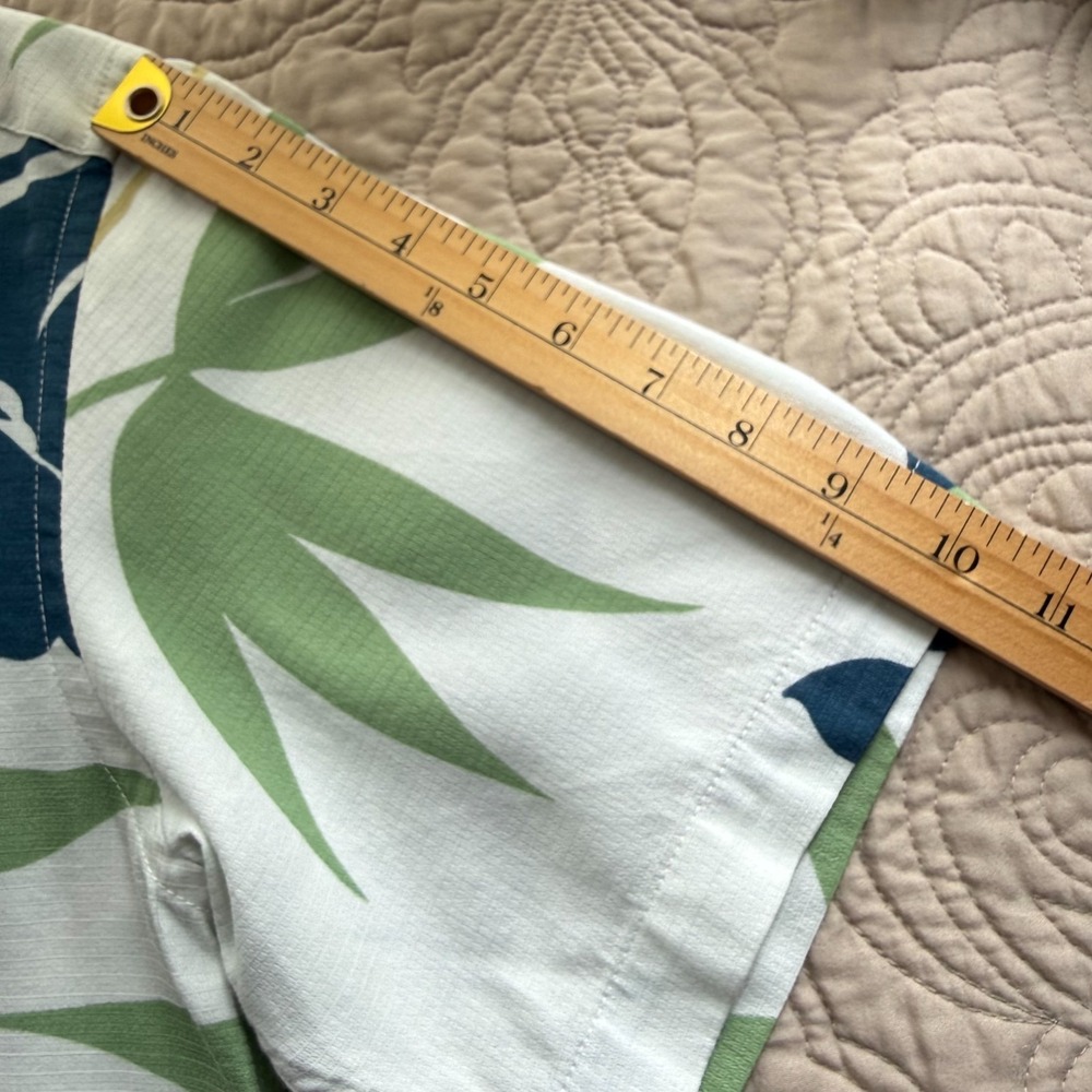 Quiksilver Waterman Shirt Mens Small Split Rock Floral Hawaiian Print NWT - Picture 7 of 9